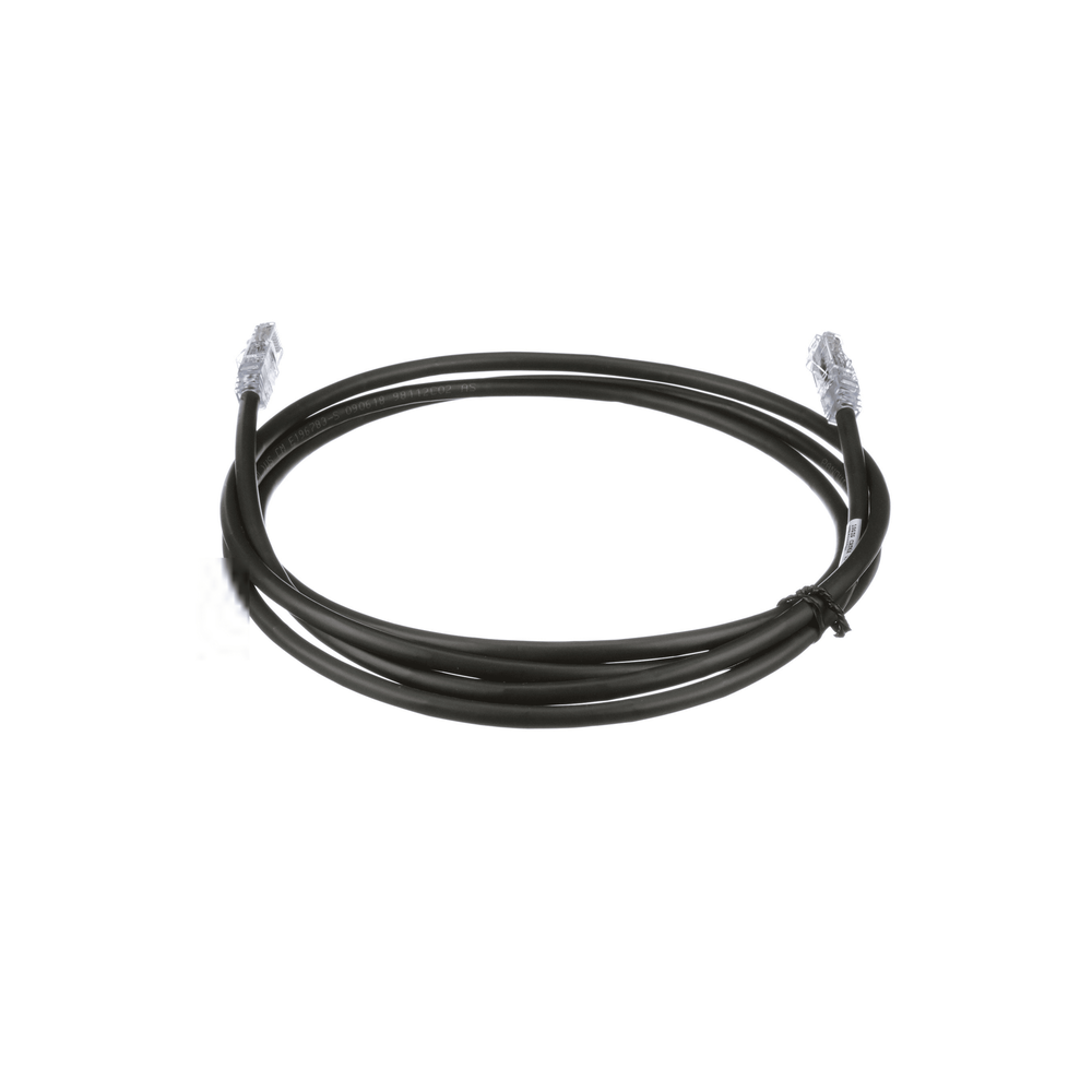 Cable de Parcheo UTP, Cat6A, 24 AWG, CM, Color Negro, 10.67 Metros (35 Pies)