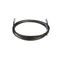 Cable de Parcheo UTP, Cat6A, 24 AWG, CM, Color Negro, 10.67 Metros (35 Pies)
