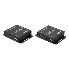 Kit Extensor HDMI | 4K30 hasta 100m | Cat6 | Transmisión sin Compresión | Soporta PoC Bidireccional | EDID y Audio 5.1CH