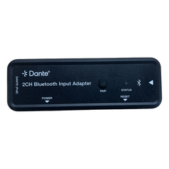 Extensor de Audio Dante® 2CH Bluetooth Input Adapter | Entrada Bluetooth 2 Canales | Salida Dante® Digital | Latencia Configurable 1-5 ms | Compatible HDMI 1.4 | HDCP 1.4 | PoE IEEE802.3af | Distancia de Transmisión 100 m