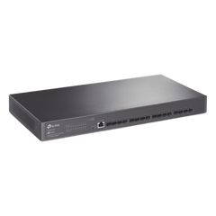 Switch Fibra Óptica L2+ Omada / 16 Puertos SFP+ 10G / 2 Puertos Consola (RJ45 y micro-USB) / Administración Centralizada Omada o Stand-Alone / Multicast IGMP / Calidad de Servicio / Montaje en Rack / Silencioso (sin ventiladores)