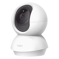 Cámara de Seguridad Doméstica Tapo C210 / 2K (2304 × 1296) / Seguimiento Automático 360° / Detección de Personas y Llanto de Bebé / Visión Nocturna 12 m (40 ft) / Audio Bidireccional / Almacenamiento mic