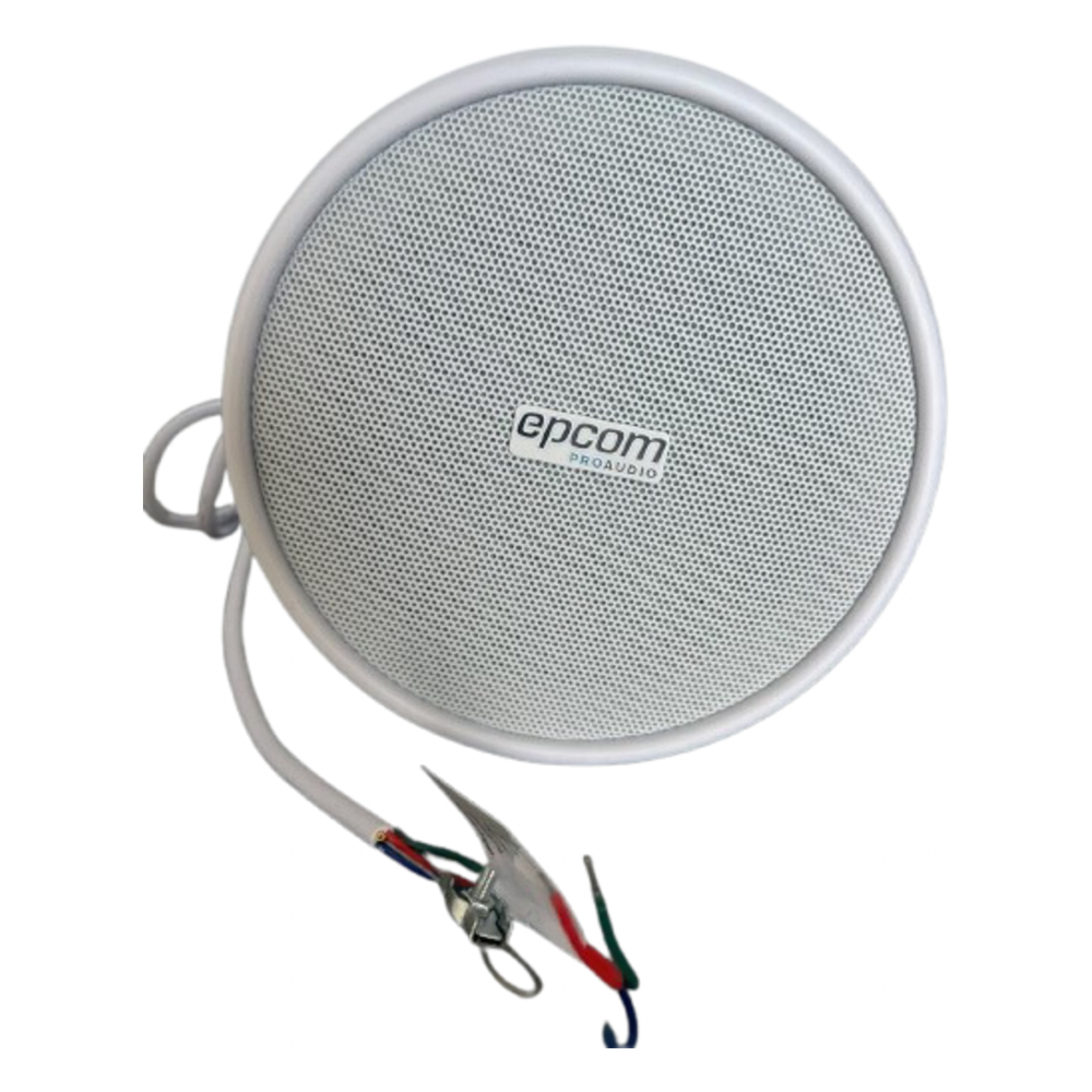 Altavoz Colgante 5" | 10-20W | 70/100V | Respuesta 130-18KHz | Blanco | Sensibilidad 90dB