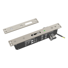 Cerradura eléctrica para puertas corredizas tipo gancho / apertura con llave ambos lados / IP65