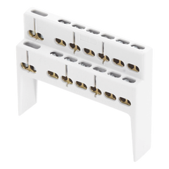Soporte + Barra de Conexion (12/24/36 MOD) (12+2 ENTR.) IP40