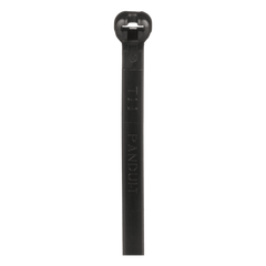 Cincho de Nylon 6.6 Dome-Top®, Con Lengüeta de Bloqueo de Acero Inoxidable, 203 mm largo x 4.7mm ancho, Color Negro, Exterior Resistente a Rayos UV, Paquete de 1000pz