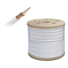Carrete de Cable Coaxial PLENUM de Baja Perdida WILSON de 1/2. 50 Ohm de Impedancia. Carrete de 152.4 Metros (500 Pies)