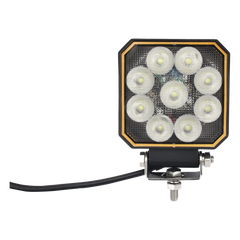 Luz de trabajo de 9 LED Bluetooth, 1500 Lumenes, 12-24 VCD