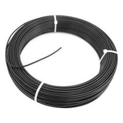 Cable Fotovoltaico Negro / 6mm² (10AWG) / Material COBRE / 2000V / Rollo de 25 m
