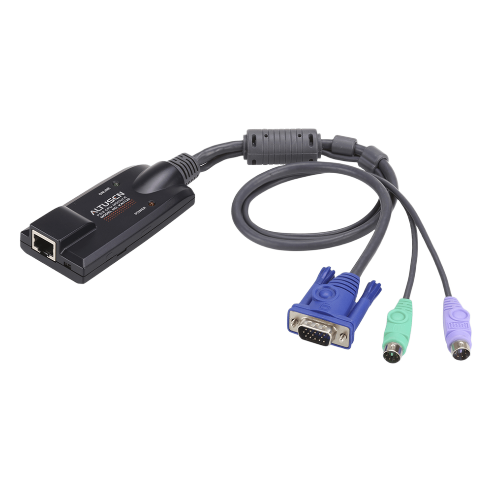Switch KVM | cable DVI | USB de 2 puertos | con selector remoto de puerto