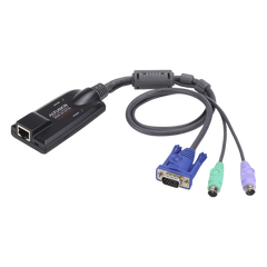Switch KVM | cable DVI | USB de 2 puertos | con selector remoto de puerto