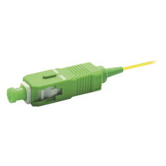 Pigtail de Fibra Óptica Monomodo SC/APC, Simplex de 2 Metros (6.56 Pies)