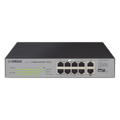 SWITCH DE RED POE 10 PUERTOS OPTIMIZADO P/ REDES DANTE