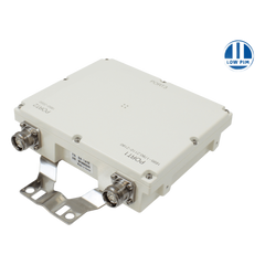 Filtro Diplexer AWS/PCS / Bandas AWS-1 1695-1780 MHz y AWS-3 2110-2180 MHz / Banda PCS 1850-2000 MHz / 250W CW por Entrada / Baja Pérdida <0.3 dB / Aislamiento >50 dB / IP67 / Low PIM Garantizado / Conectores 4.3-10