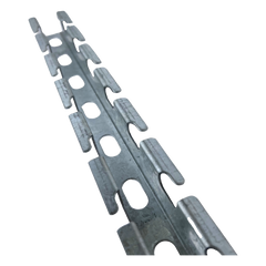 Sujetador Universal Profundo Multiusos, Tramos de 3 metros de largo, Con Acabado Electro Zinc, Complemento Ideal Para la Instalación de Charola Tipo Malla