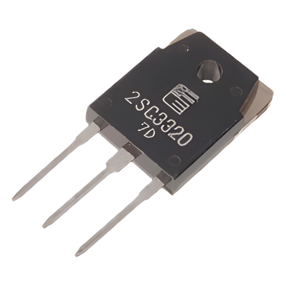 Transistor de Potencia en Silicio tipo NPN, 500 Vc-b, 15 A. 80 Watt, TO-3PM .