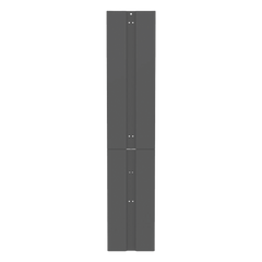 Tapa Final de Fila, Para Organizador Vertical PR2V PatchRunner™ 2, de 45 UR, Color Negro