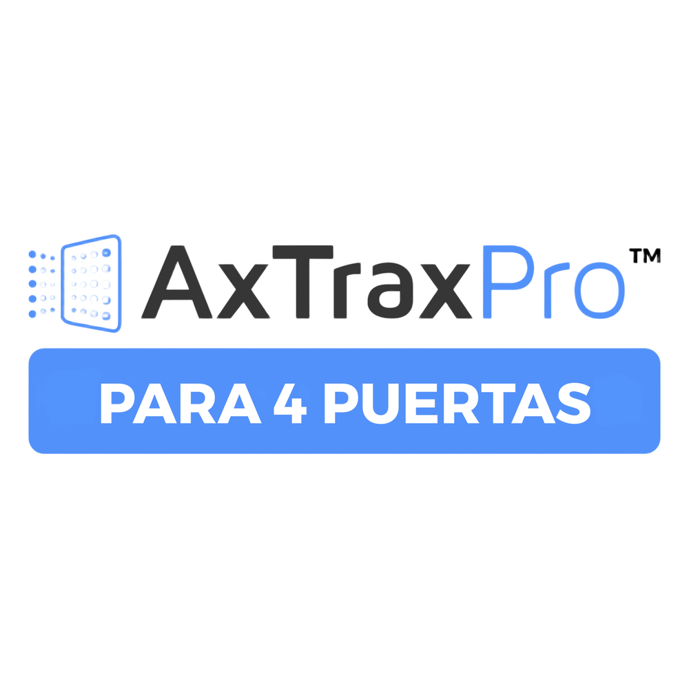 Licencia de 4 lectoras  para uso con Software AXTRAXPRO