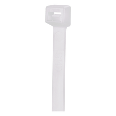 Cincho de Nylon 6.6 StrongHold™, 100mm largo x 2.5mm ancho, Color Natural, Plenum, Paquete de 100pz