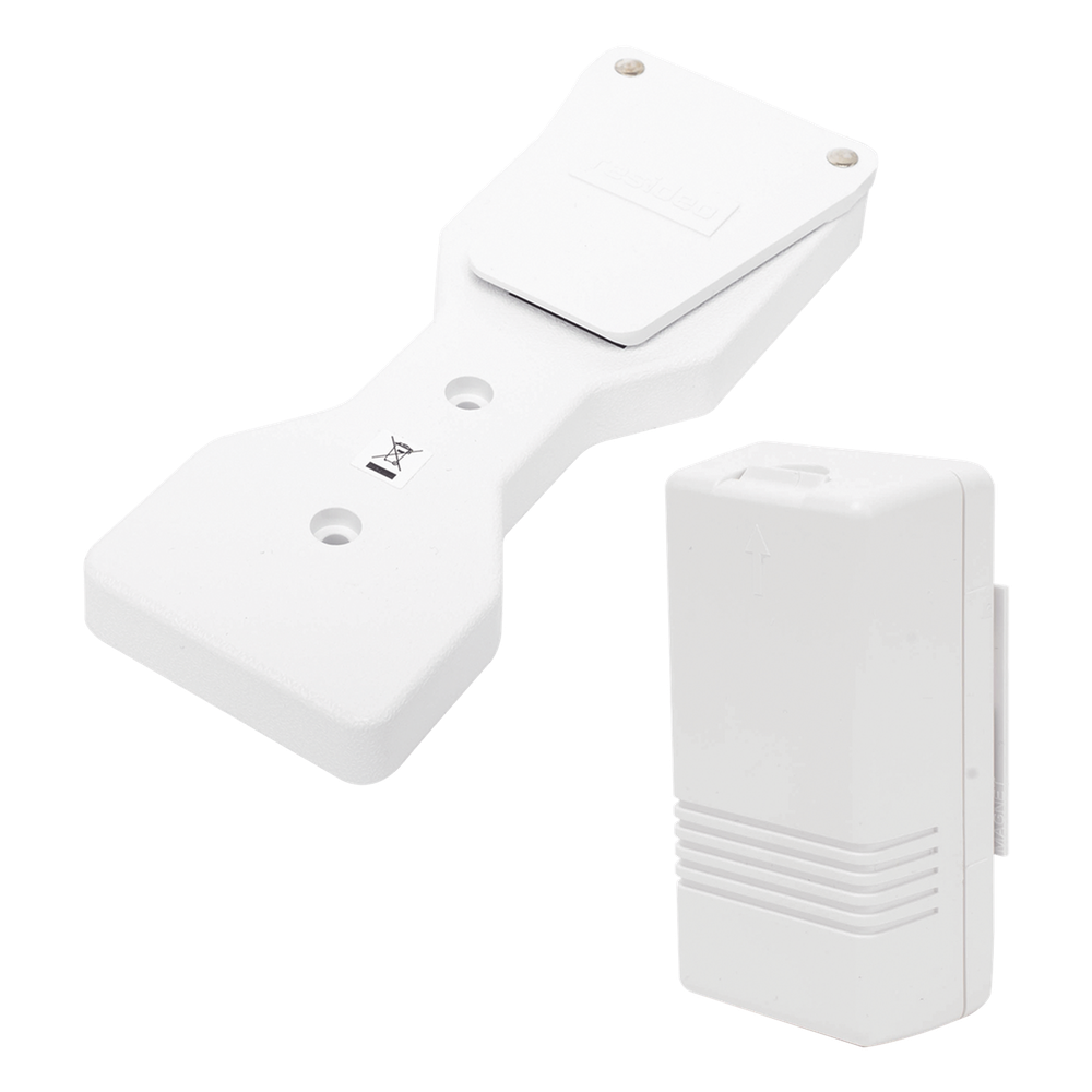 Interruptor antirrobo tipo money clip con transmisor inalámbrico integrado para cajas registradoras y ventanillas