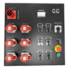 Controlador de Polipastos Eléctricos de Control Directo |6 Vías | Trifásico 110V AC 60Hz