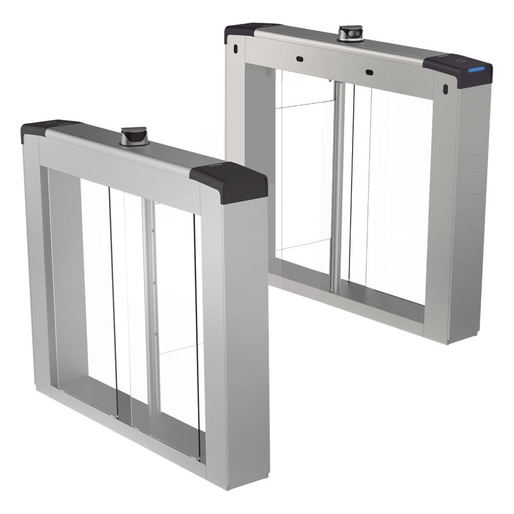 Torniquetes Quick Pass Carril Configurable de 65 o 90 cms (NO Incluye Aletas) / Reconocimiento Facial y Lectores de Tarjeta Incluidos / Bidireccional / 5,000,000 MCBF / 4 Pares de dToF