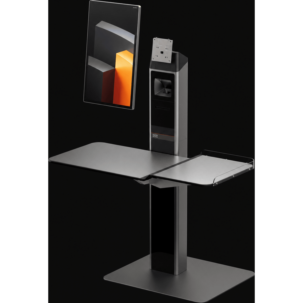 Soporte de Piso Retail / Impresora Térmica con Cortador Automático / Escáner 1D y 2D / Velocidad 250 mm/s / Papel 58-80 mm