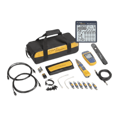 Kit Profesional de Verificador de Red MicroScanner2, para Comprobación de Redes de Voz, Datos y Video, con Pantalla LCD Retroiluminada