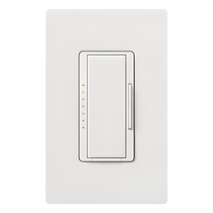 Atenuador inalámbrico Maestro Wireless de 600 W/600 VA con neutro, 120 V, para incandescente, halógeno y bajo voltaje magnético, color blanco, compatible con Vive y controles Pico