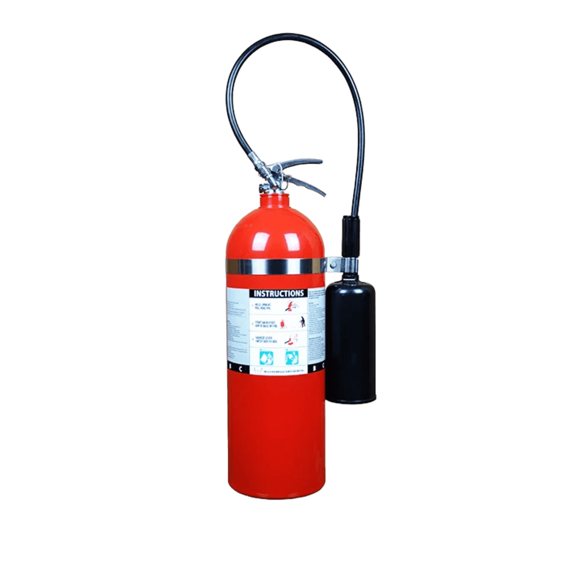 Extintor de Bióxido de Carbono Capacidad 20 libras | UL EX 26671