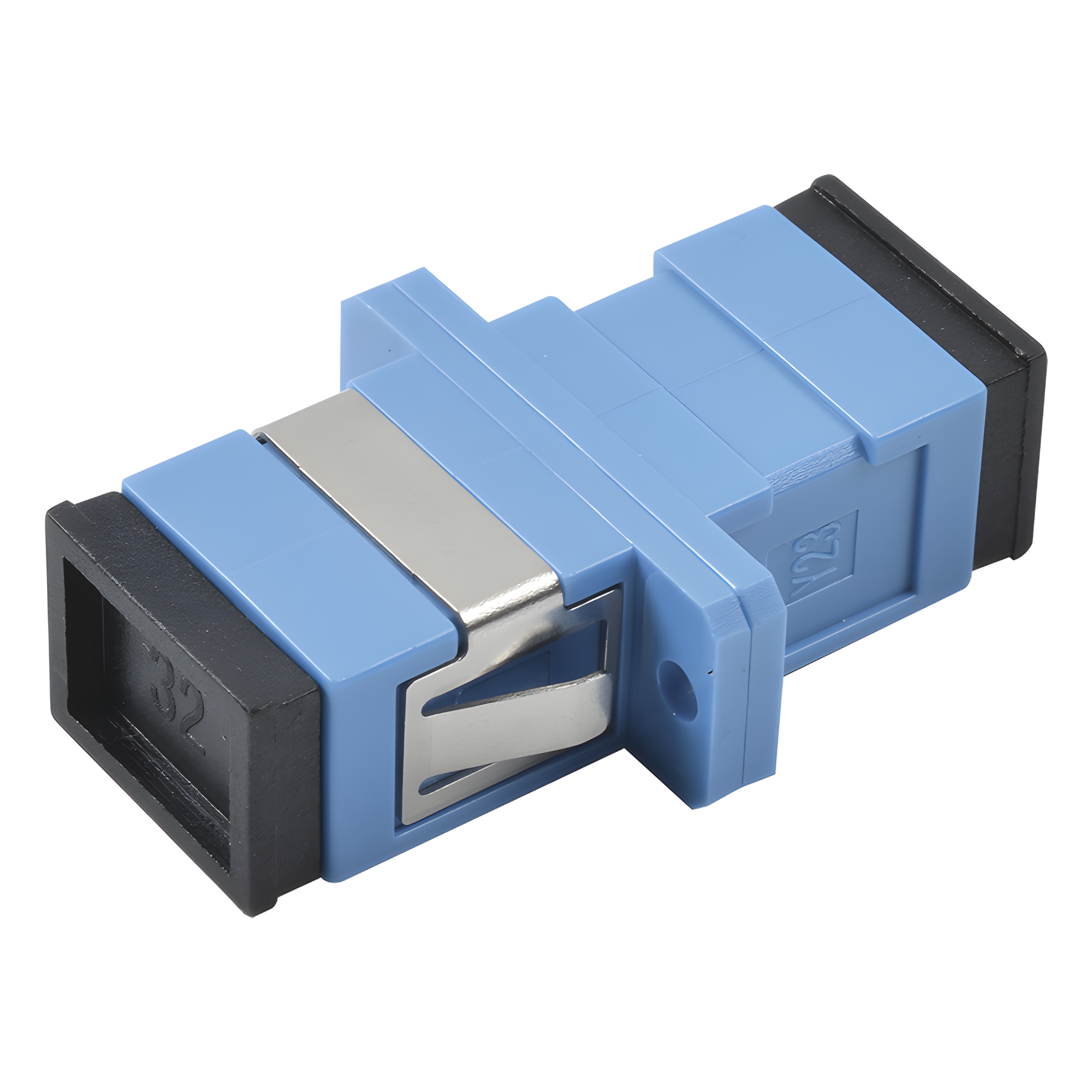 Módulo Acoplador de Fibra Óptica Simplex SC/UPC a SC/UPC Compatible con Fibra Monomodo