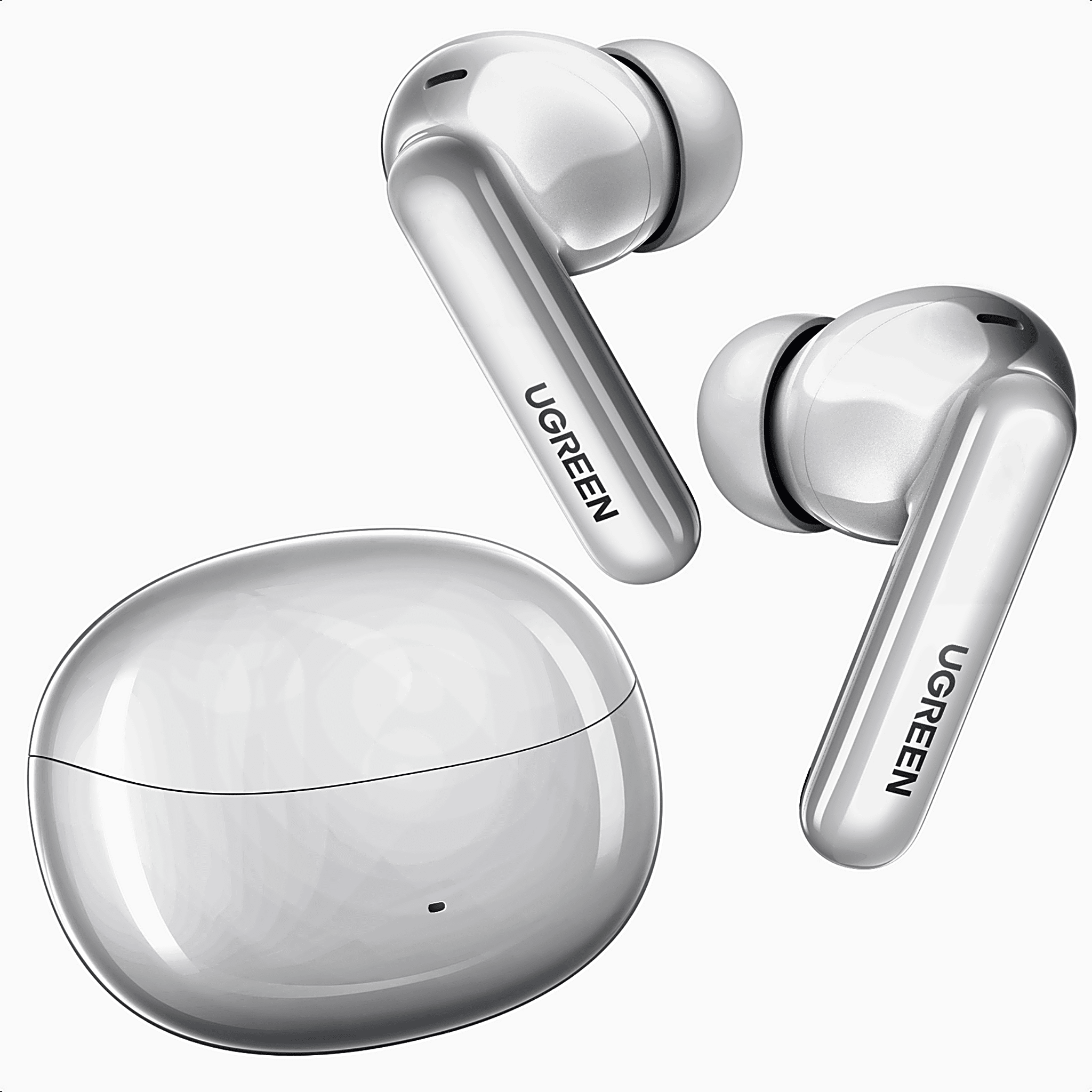 Auriculares Inalámbricos HiTune T3 Pro con Cancelación Activa de Ruido / Bluetooth 5.4 / Autonomía 30 Horas con Estuche / USB-C / Carga Rápida / AAC-SBC
