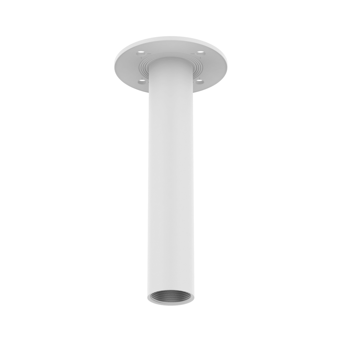 Soporte de Techo SBP-300CMI / Aluminio / Blanco / Peso 800g / Carga Máxima 10kg / Compatible con Modelos Hanwha Vision / Certificaciones EAC UL CE FCC