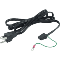 Cable de Alimentación para Ventilador / 1 Conector / 1.52 m (5 ft) / Cobre / Enchufe 3 Puntas con Tierra / Compatible con Ventiladores Compactos Hoffman