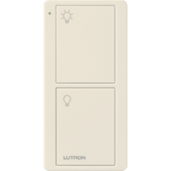 Control remoto PICO 2 botones encender, apagar, complemente con un switch on/off, Caseta, RA2, RadioRa2