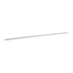 Canaleta LD3 de PVC rígido, con cinta adhesiva para instalación sin herramientas, 19.6 x 12 x 1828.8 mm, Color Blanco