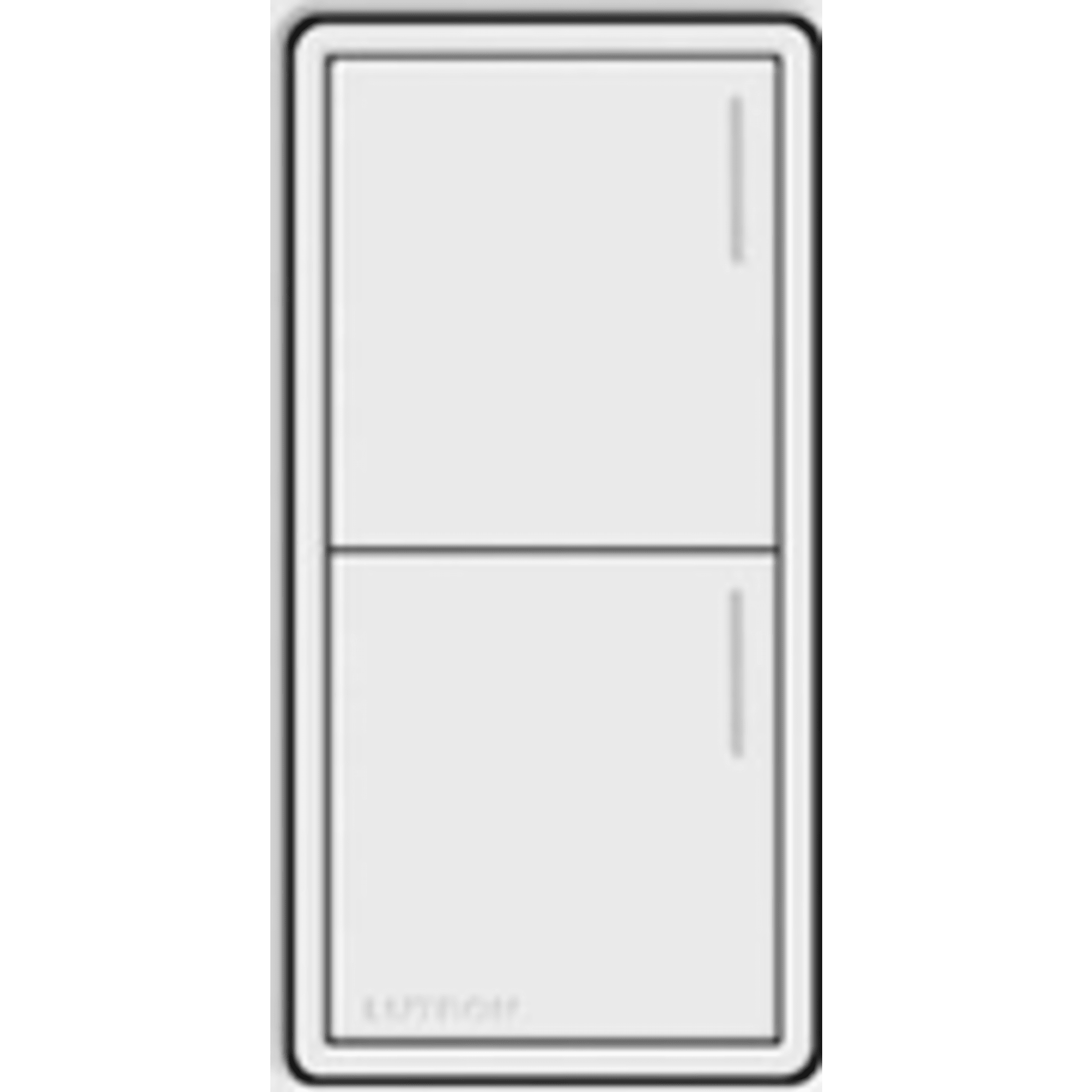 (RadioRa3) Botonera Sunnata Blanco 3 escenas y 2 botones subir/bajar para Radio RA3, programe escenas diferentes en cada botón.