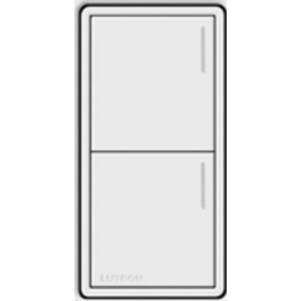 (RadioRa3) Botonera Sunnata Blanco 3 escenas y 2 botones subir/bajar para Radio RA3, programe escenas diferentes en cada botón.