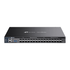 Switch Gestionado L3+ / 26 Puertos 10G SFP+ + 6 Puertos 10G/5G SFP28 / 820 Gbps Capacidad Conmutación / 410 Gbps Ancho Banda / Apilamiento 4 Unidades / Redundancia PSU / Montaje Rack