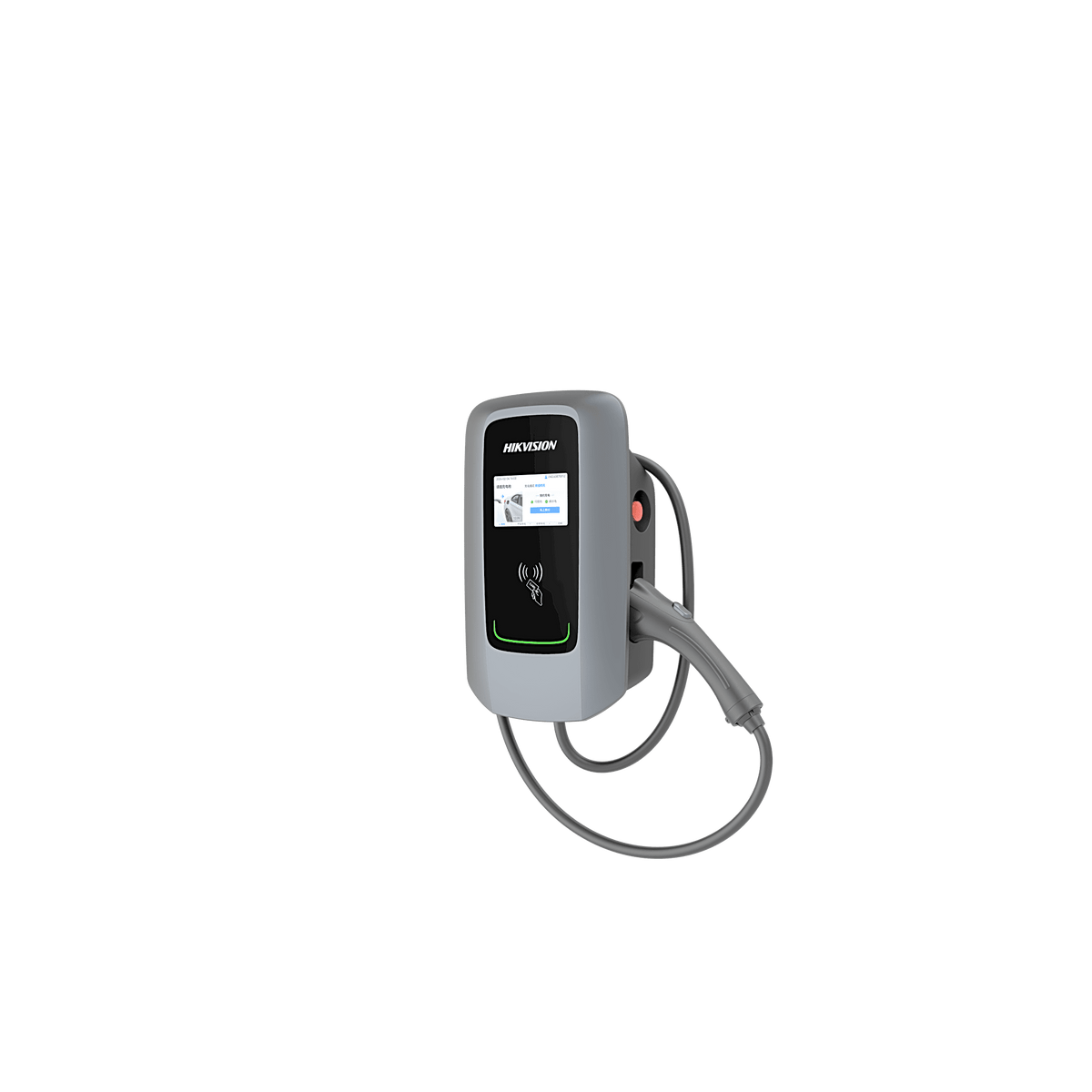 Estación de Carga AC para Vehículos Eléctricos Montaje en Pared / 7 kW Potencia Máxima / Cable 5 metros GB-T / Pantalla LCD/ Protección IP65 / Wi-Fi y Bluetooth/ Múltiples Protecciones Eléctricas