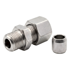 Adaptador para Manguera Piloto de Alta Presión / Sistema Oxeo / DN4 (1/16") / Unión M12 x 1.5 / Cono 24° con O-Ring (DKOL) / 375 bar (5439 psi) / Acero Galvanizado / cULus / FM Approved