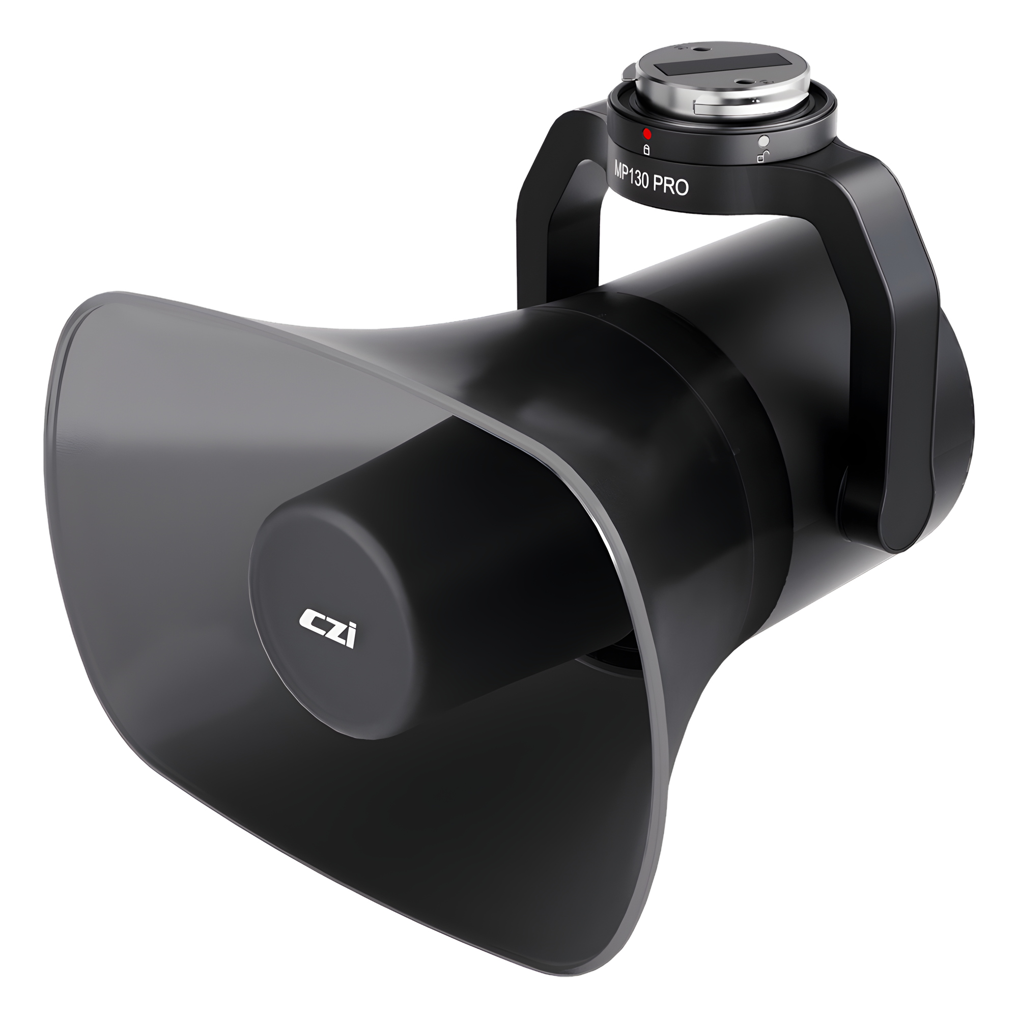 Altavoz de Largo Alcance para Drones, 130 dB de Presión Sonora, Alcance 700 m, Luz de Advertencia Multicolor, Compatible con DJI Matrice M300/M350/M400, Transmisión en Vivo, Reproducción Grabada