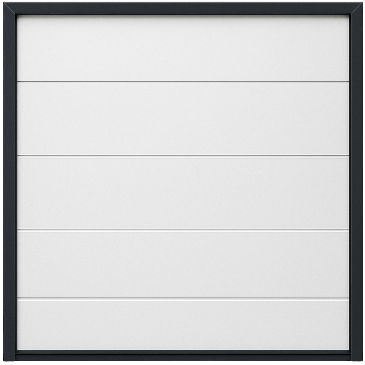Seccion para puerta de Garage / Lisa / Linea Central / Panel de 21" / Color blanco / Para APDOOR88 / Estilo Americana.