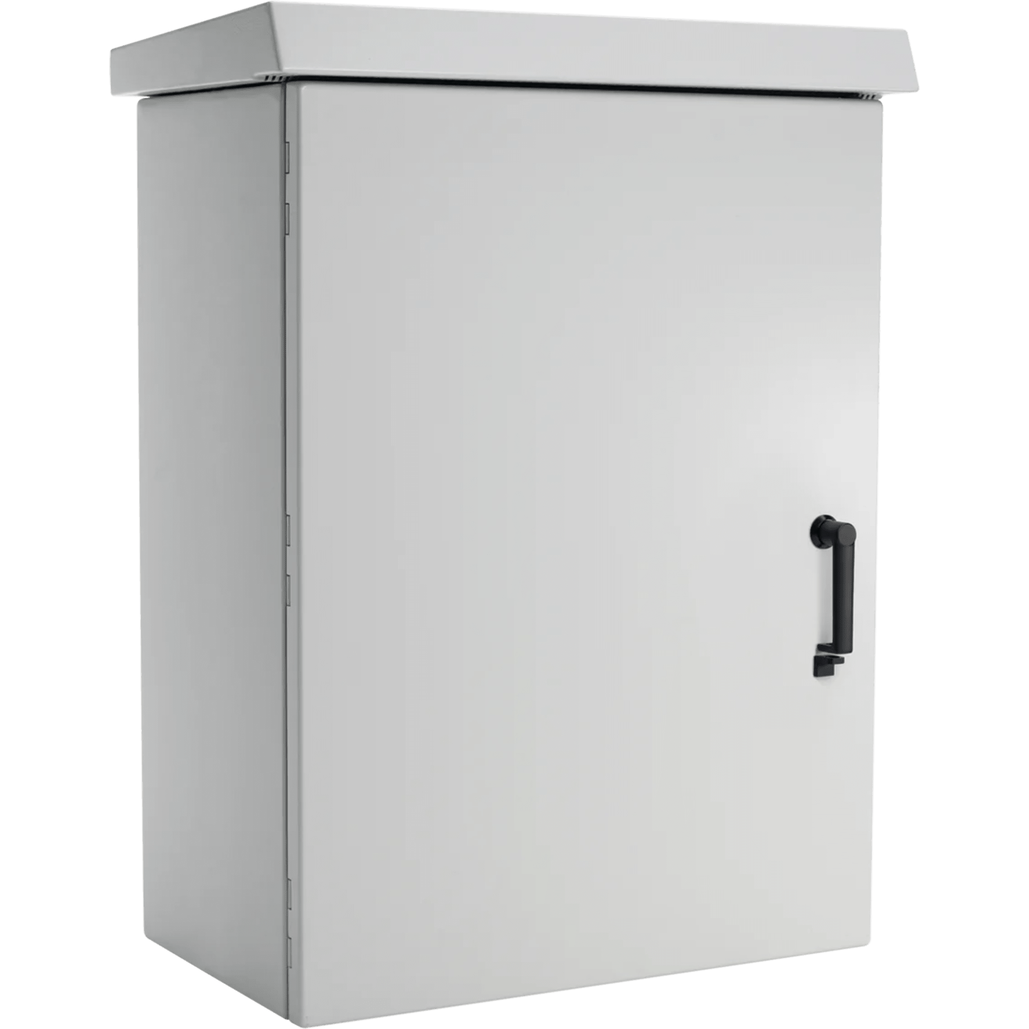Gabinete Para Exterior OSP ComLine de 12 UR, 600 mm de Ancho, 500 mm de Profundidad De Aluminio, Color Gris Claro Con Protección NEMA 4/12/4X/3/3R; IP66