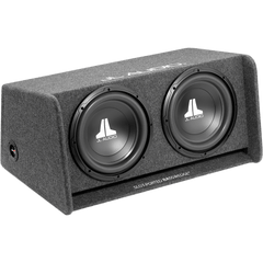 Subwoofer W0v3 dual de 12 pulgadas / Car Audio / 300 W RMS o 600 W RMS / Impedancia 2 &Omega; o 4 &Omega; / Carcasa con Puertos de Ranura / Cono de Polipropileno Relleno de Minerales / Terminal con Botones