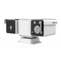 Mini Punta de Poste IP Bi Espectro/ Térmica: 256 × 192 (15 mm, NETD ≤35 mK) + Óptico 32X (4 Megapixel)/ 800 mts IR / IP67 IK10 / Detección de Temperatura / microSD/Detección de Humo y Fuego