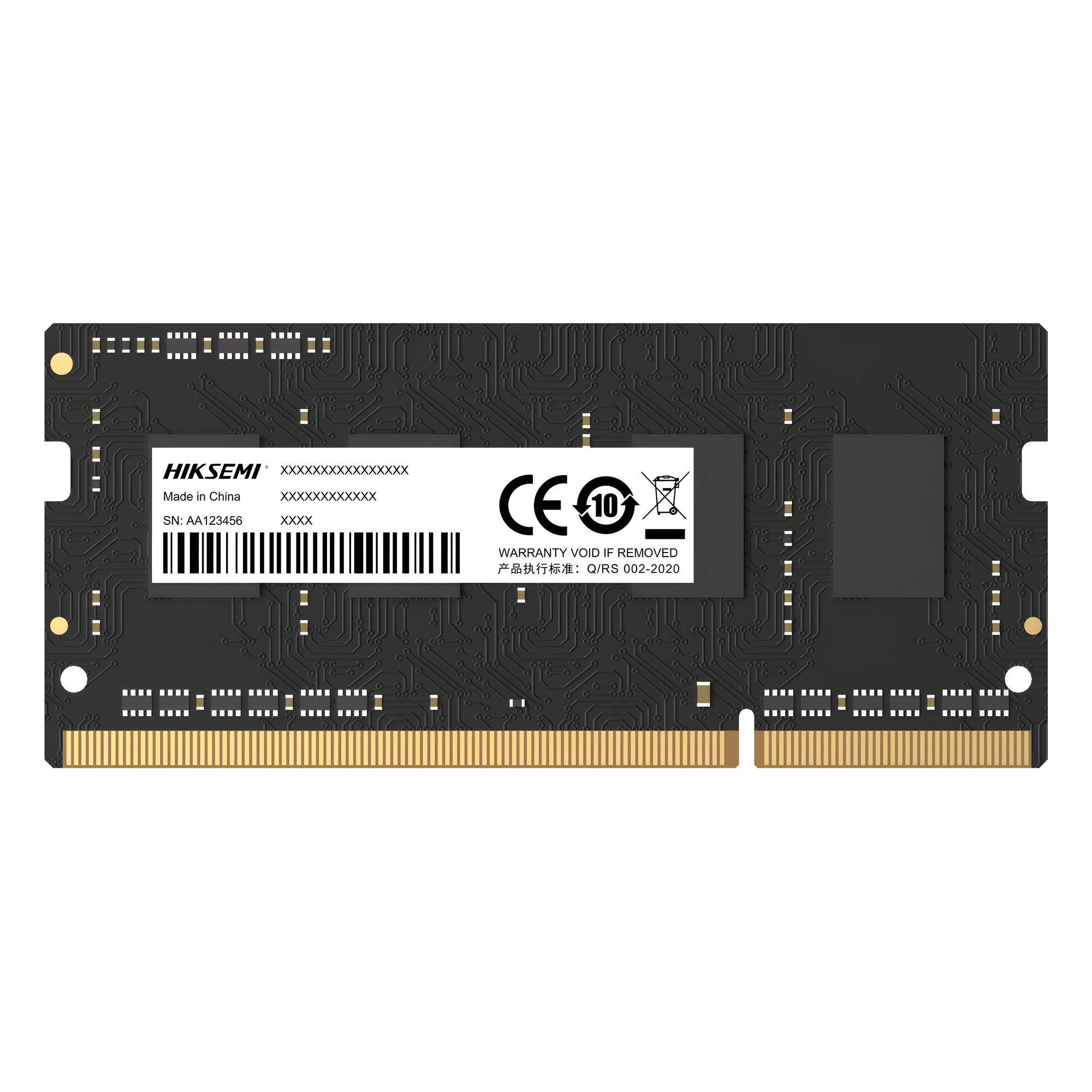 Memoria RAM DDR4 SODIMM 16 GB / 3200 MHz / CL19 / Para Laptop o NAS / HIKSEMI by HIKVISION