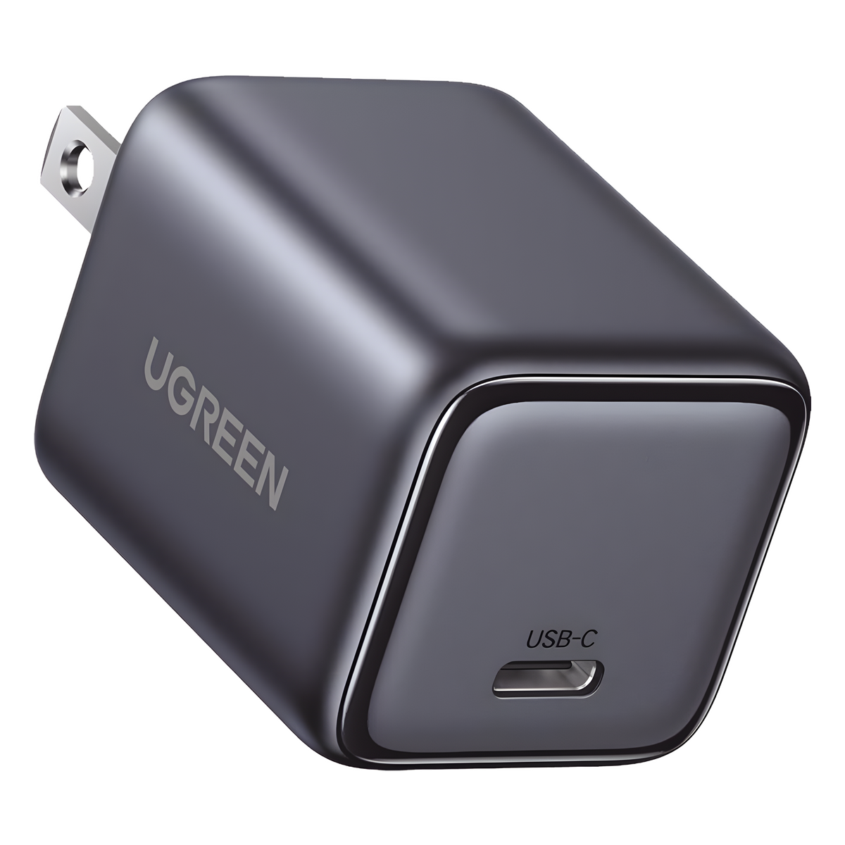 Cargador Mini de 30W | 1 USB-C de Carga Rápida | Tecnología GaN II | Carga Inteligente | Múltiple Protección | Mayor Eficiencia Energética | Tamaño Compacto.