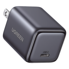 Cargador Mini de 30W | 1 USB-C de Carga Rápida | Tecnología GaN II | Carga Inteligente | Múltiple Protección | Mayor Eficiencia Energética | Tamaño Compacto.