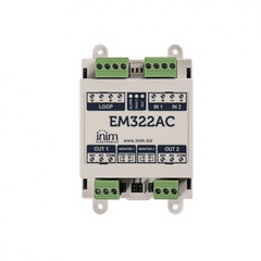 Módulo de Control | 2 Entradas Supervisadas | 2 Salidas de Relé 230 VCA | Tecnología LoopMap | Autodireccionamiento  | Aislador de cortocircuito incluido